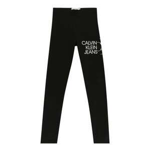 Calvin Klein Jeans Leggings  fekete / fehér / világos-rózsaszín