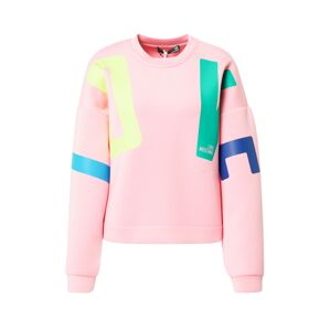 Love Moschino Tréning póló  világos-rózsaszín / világos sárga / kék / zöld
