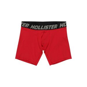 HOLLISTER Boxeralsók  piros / fekete / szürke