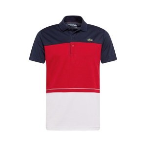 Lacoste Sport Sport-Shirt  fehér / piros / tengerészkék