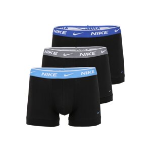 NIKE Sport alsónadrágok  fekete / kék / fehér / szürke