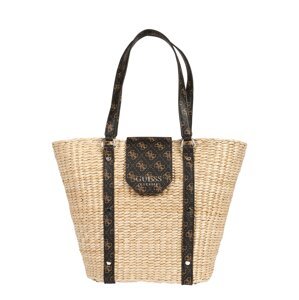 GUESS Shopper táska 'Paloma'  homok / sötét barna / világosbarna