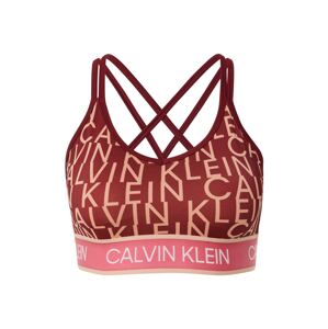 Calvin Klein Performance Sportmelltartók  merlot / rózsaszín / púder / fehér
