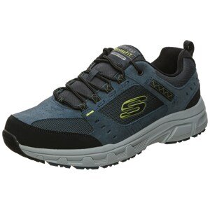 SKECHERS Rövid szárú sportcipők 'Oak Canyon'  galambkék / citromzöld / fekete