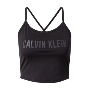 Calvin Klein Performance Sport top  fekete / szürke