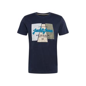JACK & JONES Shirt 'LOGON'  tengerészkék / vegyes színek