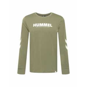 Hummel Funkcionális felső 'Legacy'  khaki / fehér