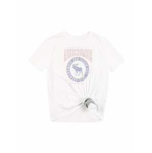 Abercrombie & Fitch Póló  fehér / világos-rózsaszín / világoskék