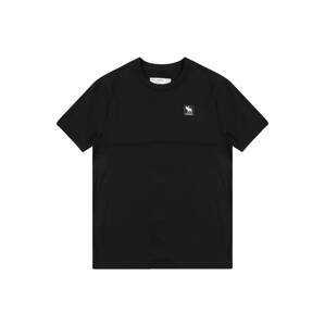 Abercrombie & Fitch Shirt  fekete / fehér / világoskék / sárga