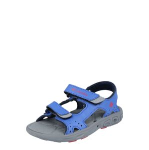 COLUMBIA Nyitott cipők 'YOUTH TECHSUN VENT X'  kék / szürke / világospiros