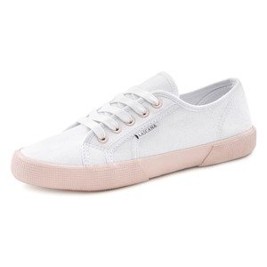 LASCANA Rövid szárú sportcipők  fáradt rózsaszín / fehér