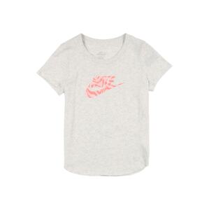 Nike Sportswear Póló  szürke melír / rózsaszín / rózsaszín