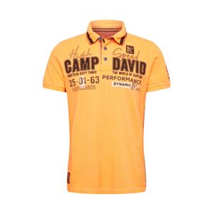 CAMP DAVID Póló  világos narancs