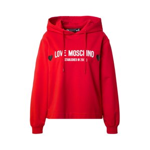 Love Moschino Tréning póló  piros / fehér / fekete