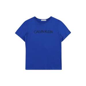 Calvin Klein Jeans Póló  királykék / fekete