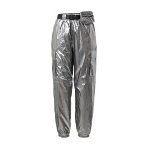 Pimkie Cargo nadrágok  ezüst / fekete