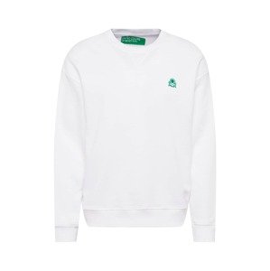 UNITED COLORS OF BENETTON Tréning póló  fehér / zöld