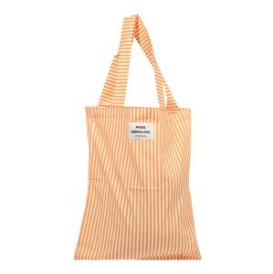MADS NORGAARD COPENHAGEN Shopper táska 'Sacky Atoma'  világos narancs / piszkosfehér