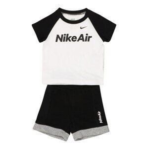 Nike Sportswear Szettek 'AIR'  fekete / szürke melír / fehér