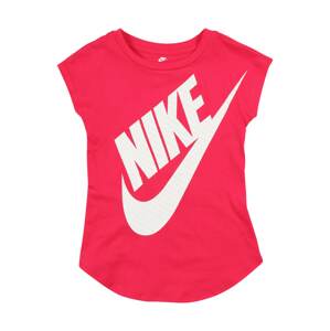 Nike Sportswear Póló 'JUMBO FUTURA'  rózsaszín / fehér