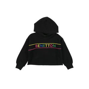 UNITED COLORS OF BENETTON Tréning póló  fekete / vegyes színek