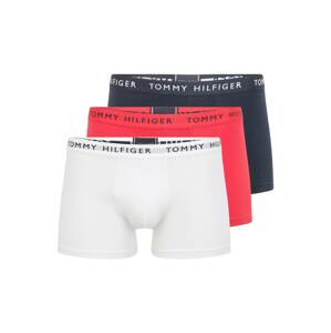 Tommy Hilfiger Underwear Boxeralsók 'Essential'  tengerészkék / rikító piros / fehér
