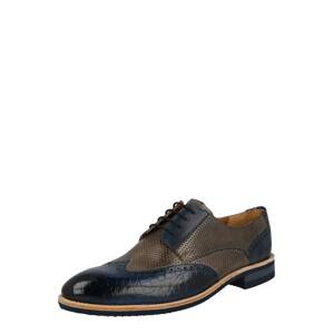 MELVIN & HAMILTON Fűzős cipő  szürke / kék