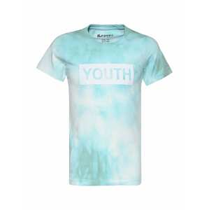 BLUE EFFECT Póló 'YOUTH'  fehér / világoskék