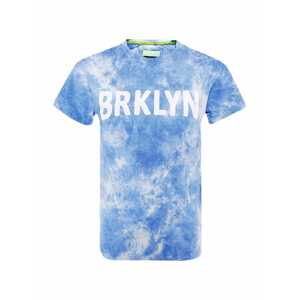 BLUE EFFECT Póló 'BRKLYN'  kék / fehér / világoskék