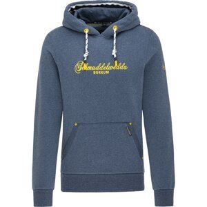 Schmuddelwedda Tréning póló 'Borkum'  tengerészkék / sárga