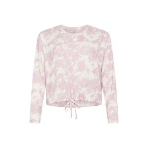 Cotton On Curve Tréning póló  rózsaszín / fehér