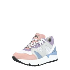 BULLBOXER Rövid szárú edzőcipők  rózsaszín / fehér / lila / kék