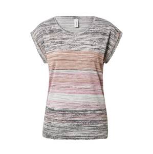 Soyaconcept T-Shirt 'Galina 5'  rózsaszín / fekete / fehér / narancs