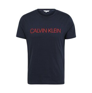 Calvin Klein Swimwear Póló  fekete / piros