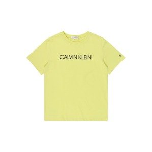 Calvin Klein Jeans Póló  citrom / fekete