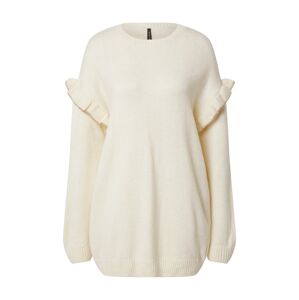 DeFacto Oversize pulóver  fehér / arany