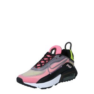 Nike Sportswear Rövid szárú edzőcipők 'Nike Air Max 2090'  pezsgő / fekete / rózsaszín / világoszöld