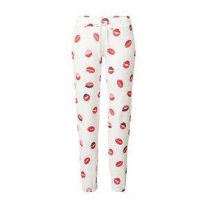 PJ Salvage Pizsama nadrágok  gyapjúfehér / rózsaszín / piros / lila