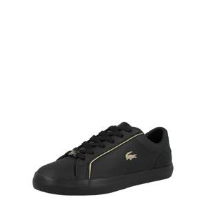 LACOSTE Rövid szárú sportcipők  khaki / fekete