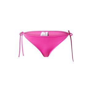 Calvin Klein Swimwear Bikini nadrágok  rózsaszín / fekete / fehér