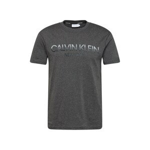 Calvin Klein Póló  világosszürke / sötétszürke / fekete