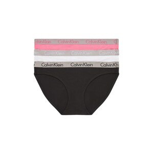 Calvin Klein Underwear Slip  rózsaszín / fekete / fehér / ezüst