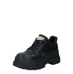 BUFFALO Fűzős cipő 'ASPHA CLS'  sárga / fekete