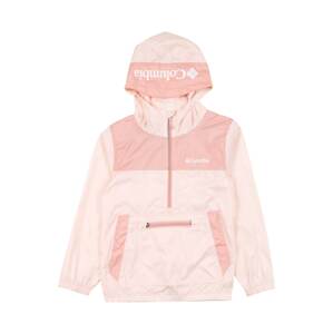 COLUMBIA Kültéri kabátok 'Bloomingport'  világos-rózsaszín / fehér / rózsaszín