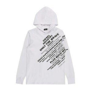 DIESEL Tréning póló 'MAGLIETTA'  fehér / fekete