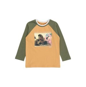 ESPRIT KIDS Shirt  karamell / olíva / rózsaszín / fehér / pasztellsárga
