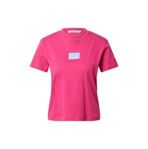 Calvin Klein Jeans Póló  sötét-rózsaszín