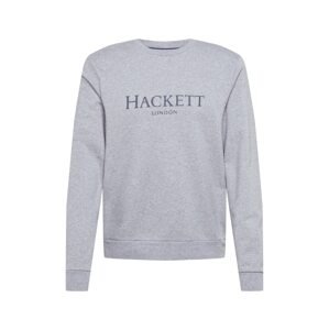 Hackett London Tréning póló  sötétszürke / szürke melír