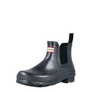 HUNTER Boots  fekete / fehér / piros