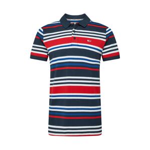 Tommy Jeans Póló  tengerészkék / piros / fehér / kék
